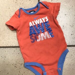Nike onesie